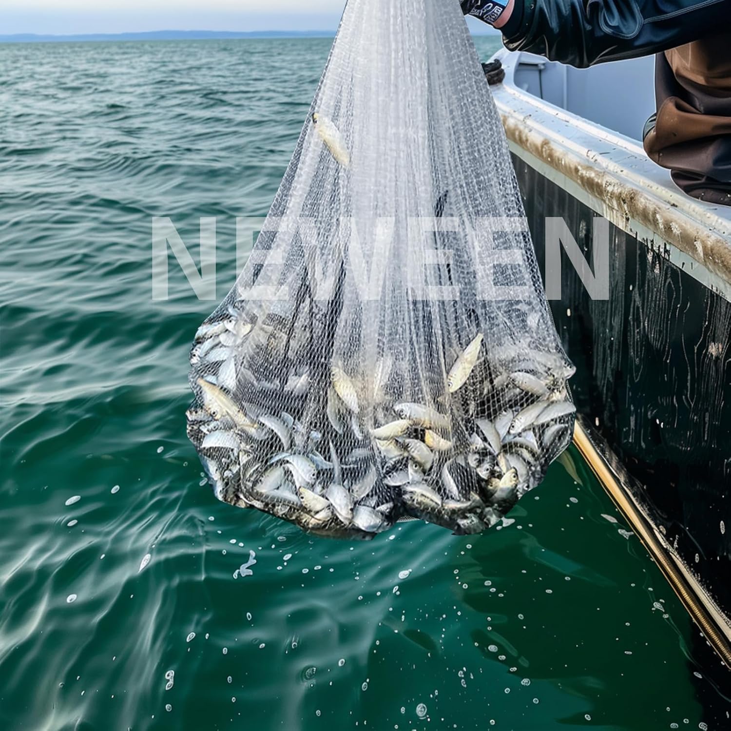 Cast Net for Fishing with Coll - Net Pot 3 Inch 评论和价格