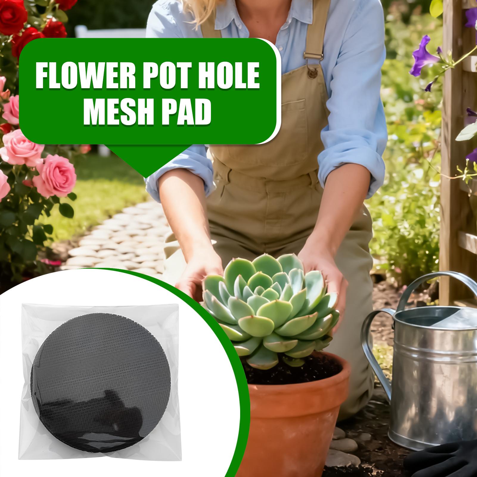 Drainage Mesh 50-Piece Flexibl - Net Pot 3 Inch 评论和价格