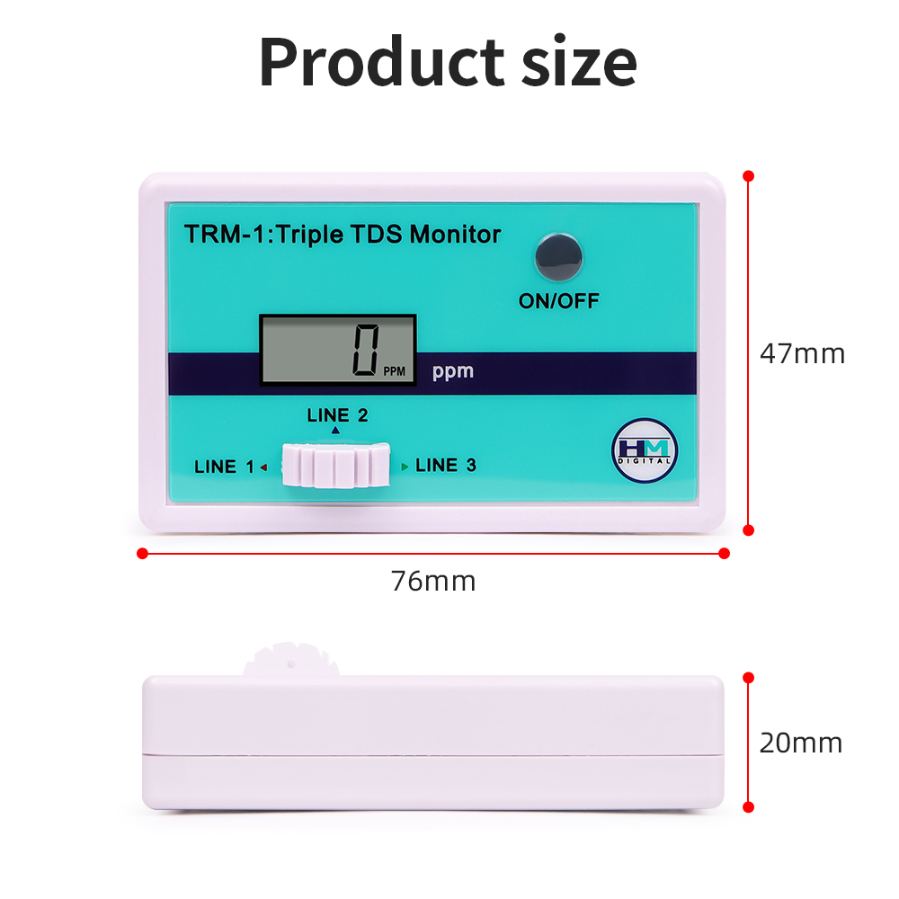 SM1 Single/TRM1 Triple TDS Met - Do Oxygen Meter 评论和价格