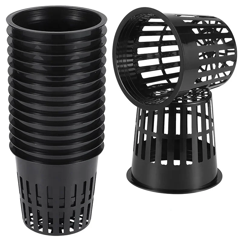 10pcs Black 3 Inch Nursery Pot - Net Pot 3 Inch 评论和价格