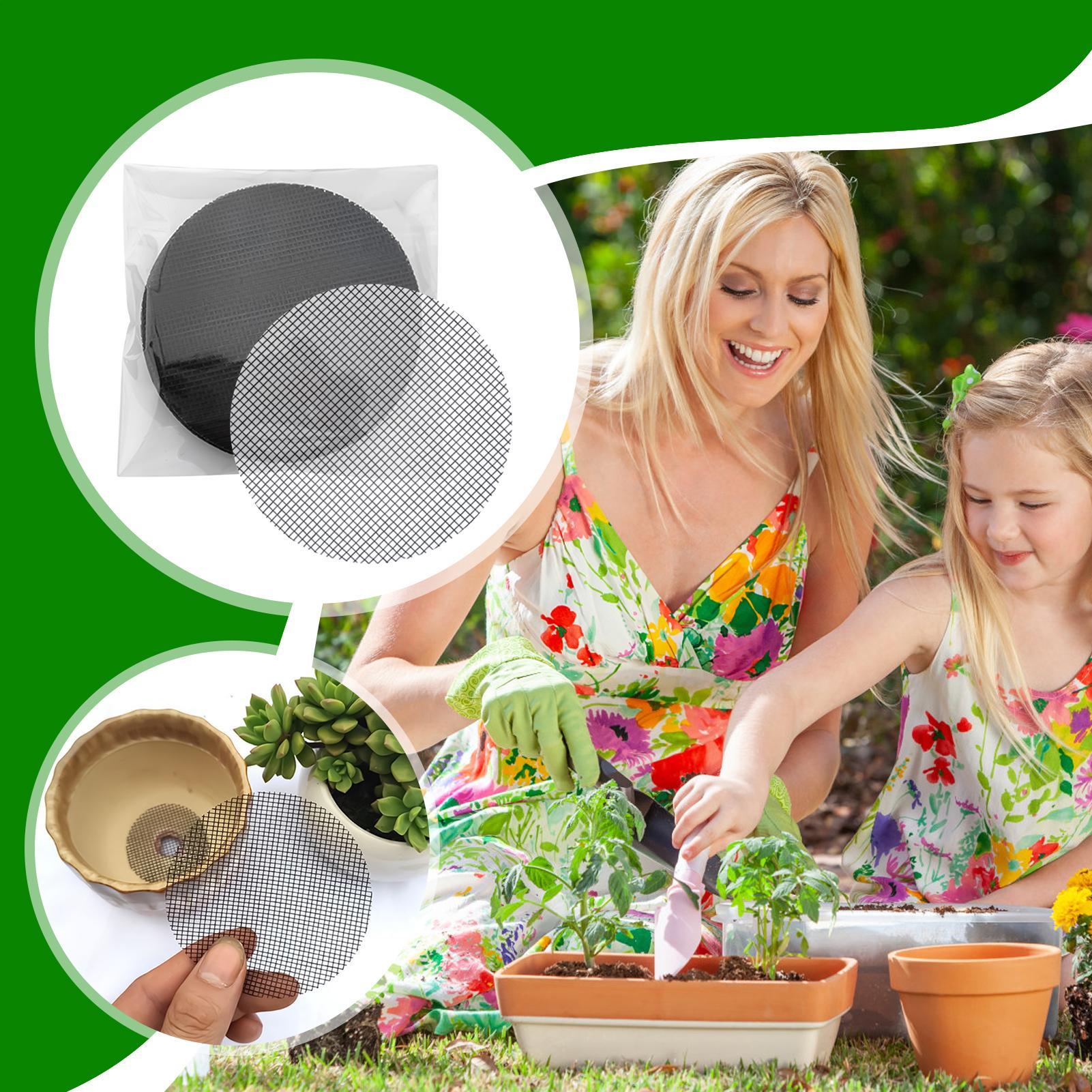 50-Piece Drainage Mesh Screen  - Net Pot 3 Inch 评论和价格