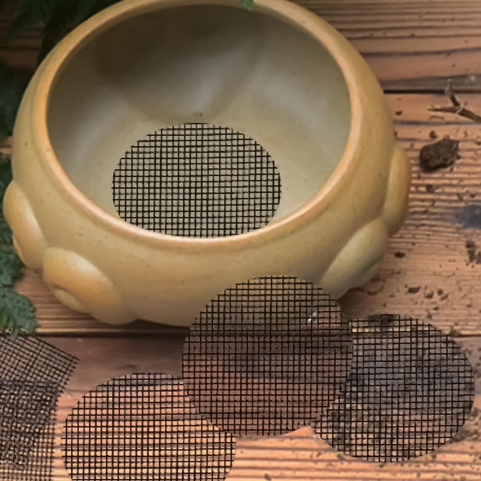 50-Piece Drainage Mesh Screen  - Net Pot 3 Inch 评论和价格