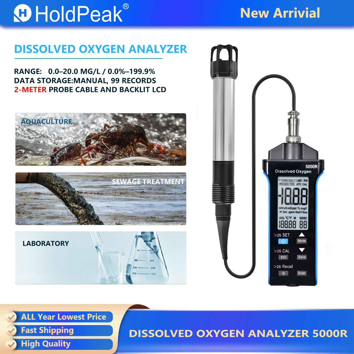Digital Dissolved Oxygen Meter - Do Oxygen Meter 评论和价格
