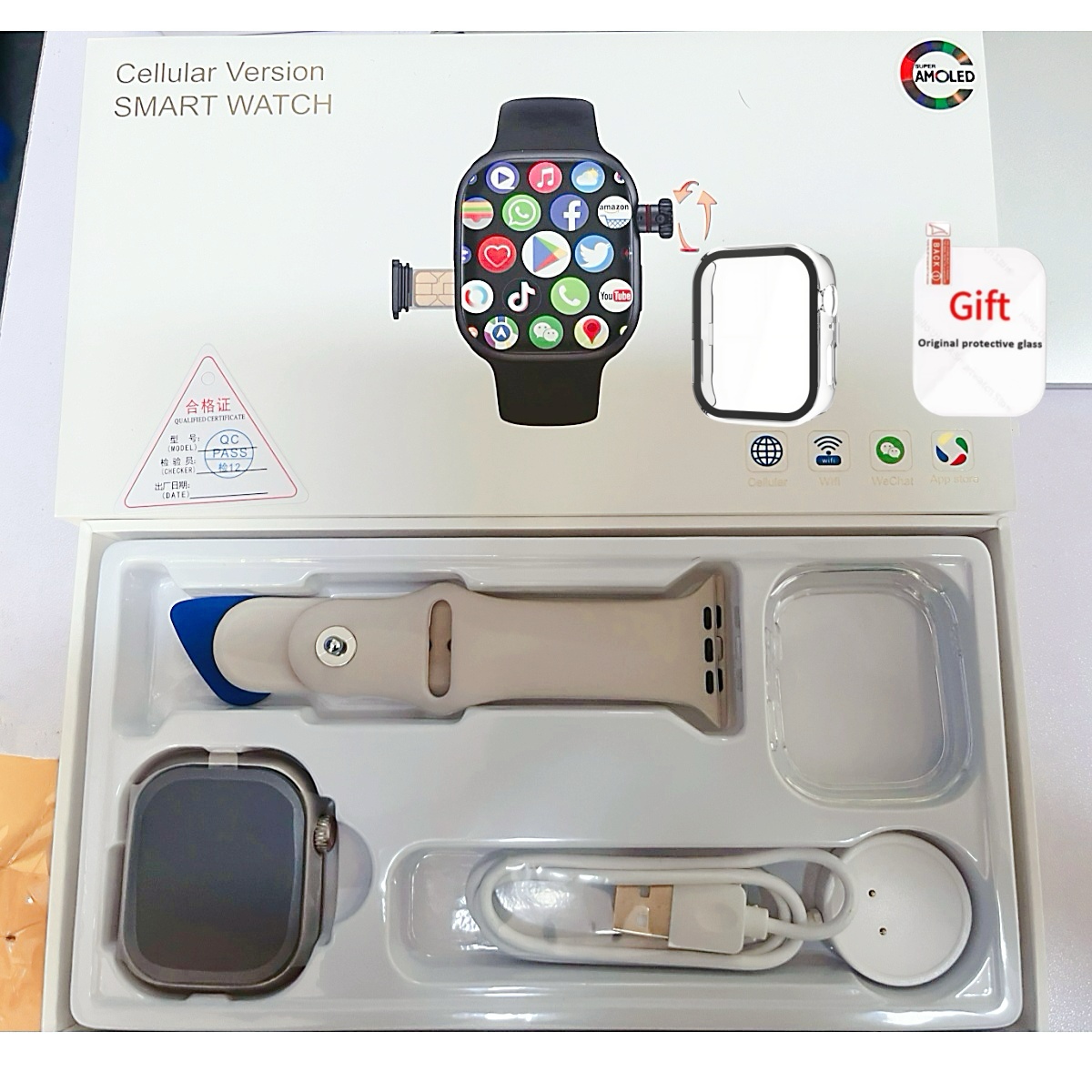 CD99 Smart Watch 8GB RAM AMOLE - Do Oxygen Meter 评论和价格