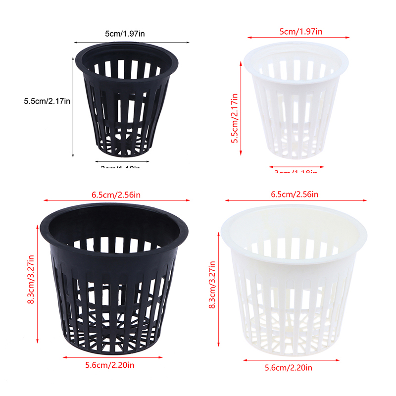 10Pcs 2 Inch 3 Grow Orchids Hy - Net Pot 3 Inch 评论和价格